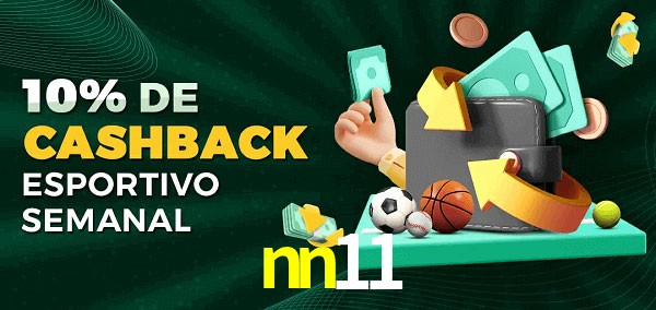 10% de bônus de cashback na nn11